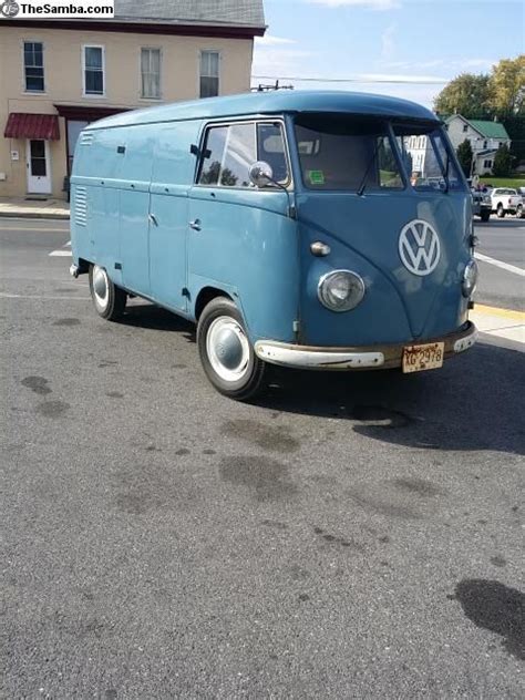 1957 VW Panel Van Very Nice Original Paint Panel Original Engine