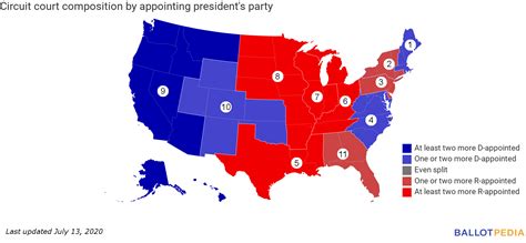 United States Circuit Court Map