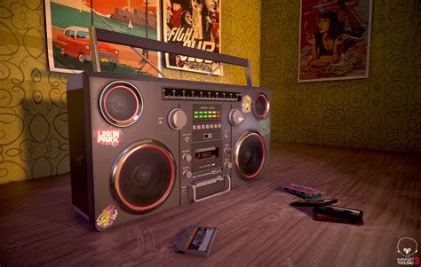 Artstation Game Ready Boombox