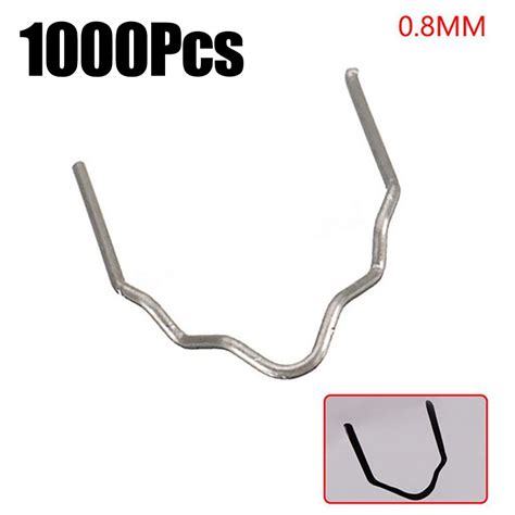 Pc Mm V Style Hot Stapler Staple For Car Bumper Plastic Welder Repair Kit Walmart