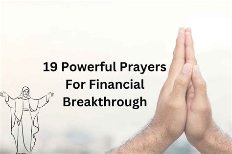 Powerful Prayers For Financial Breakthrough