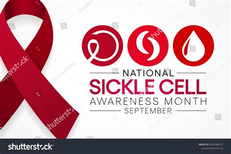 Sickle Cell Disease Awareness Month Observed Stock Vector Royalty Free 2006388191 Shutterstock