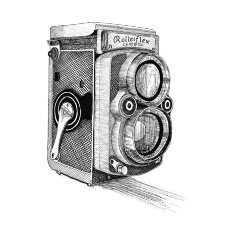 Vintage Camera Drawing At Explore Collection Of