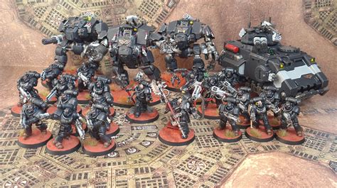 My Iron Hands army so far : r/IronHands40k