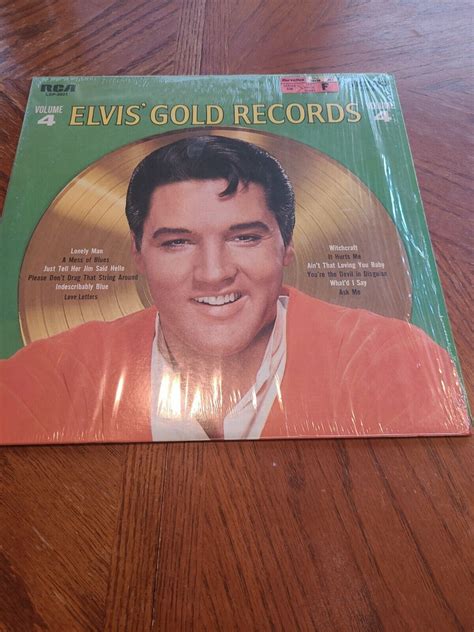 Elvis Presley Gold Records Volume Tan Label Lsp Values Mavin