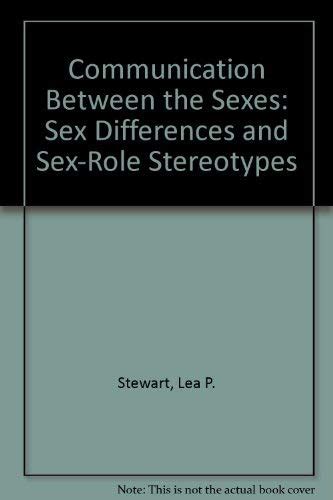 Communication Between The Sexes Sex Differences And Sex Role