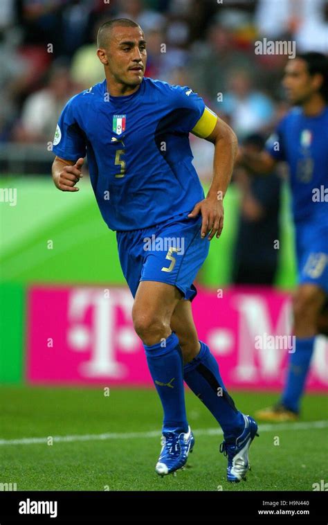 FABIO CANNAVARO ITALY JUVENTUS WORLD CUP HANNOVER GERMANY 12 June