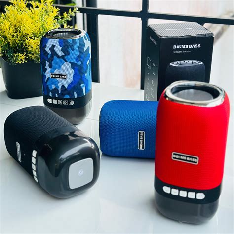 Booms Bass Mini LED Light Wireless speaker-L22 10 W Bluetooth Soundbar ...
