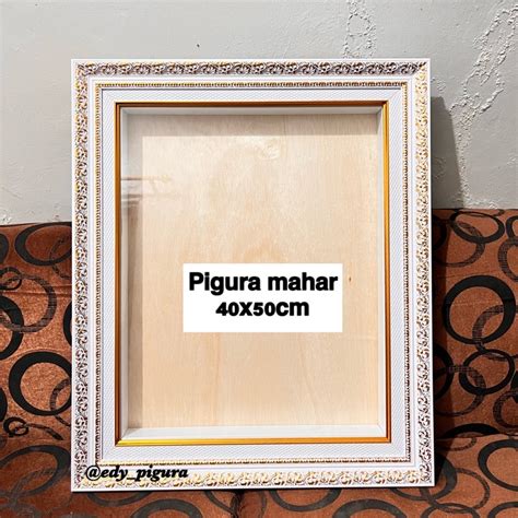 Jual Pigura Box Mahar D X Cm Dan X Double Frame Shopee Indonesia