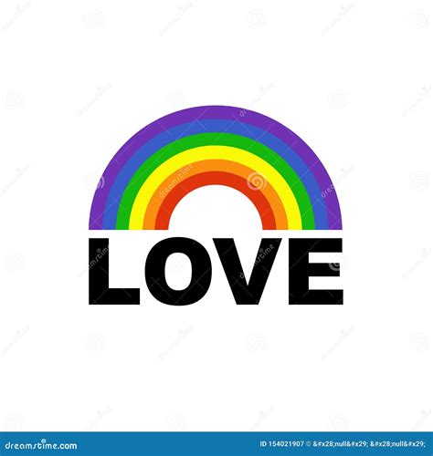 Gay Pride Symbols Of Love Royalty Free Stock Image Cartoondealer