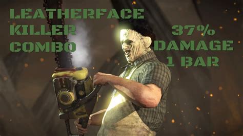 Mortal Kombat X Leatherface Killer Combo Guide Youtube