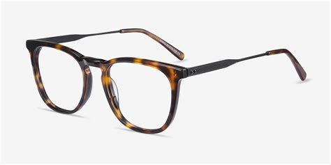 Vinyl Square Tortoise Full Rim Eyeglasses Eyebuydirect