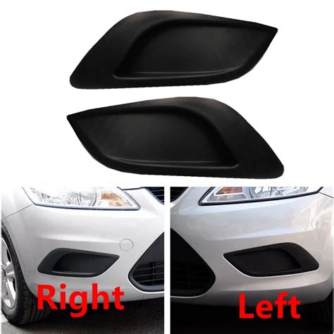 Cafoucs New Car Front Bumper Fog Light Lamp Cover Without Hole For Ford