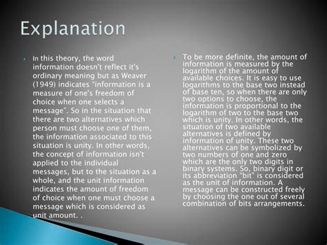 Shannon And Weavers Model Of Communication PPT