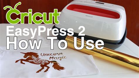 How To Use Cricut Easypress Youtube