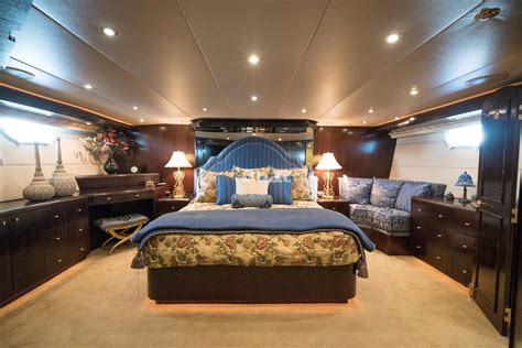 Hatteras Sunday Money Superyacht Features Photos Specifications