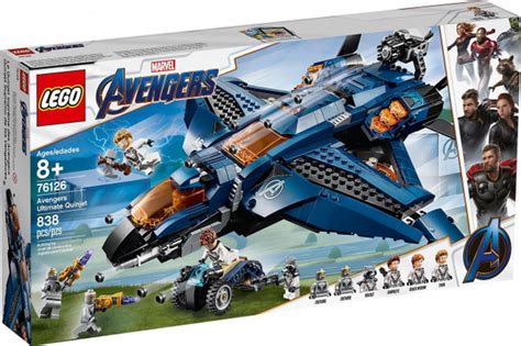 Конструктор LEGO Marvel великолепный Quinjet Avengers (76126) - купить ...
