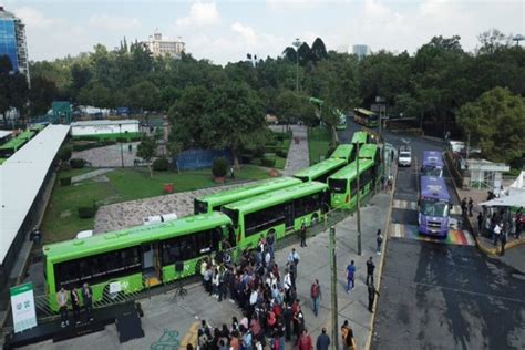 Así Lucen Los Primeros Rtp Equipados Con Cámaras Y Gps En Cdmx El