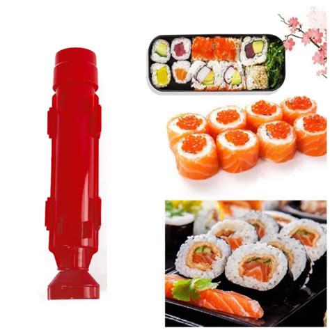 Sushi Diy Tube Kit Machine Apparatus Rolling Dice Roller Mold Maker