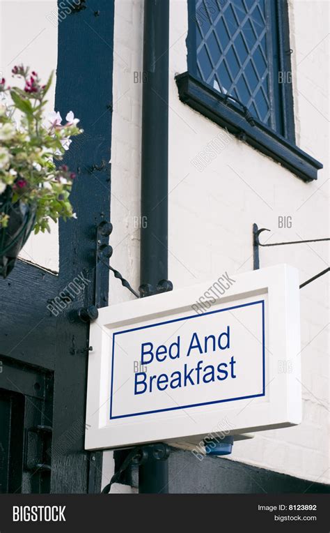 Bed Breakfast Sign Image & Photo (Free Trial) | Bigstock