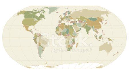 Vector Political World Map Stock Vector | Royalty-Free | FreeImages