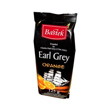 Herbata czarna Bastek Earl Grey z pomarańczą 125 g Bastek Sklep