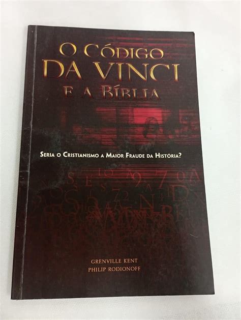 Livro O Codigo Da Vinci E A Biblia Sebo Refugio Cultural Dan Brown