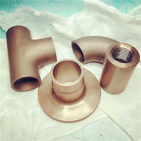 ASTM B466 Uns C70600 Seamless Copper Nickel 90 Degree Elbow Copper