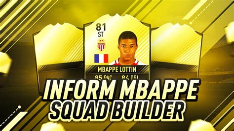 SIF MBAPPE LOTTIN SQUAD BUILDER FEAT MATTYCWRIGHT Fifa 17