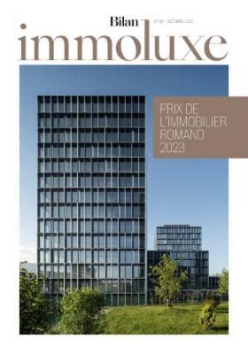 Bilan Immoluxe Octobre 2023 PDF Digital Magazines