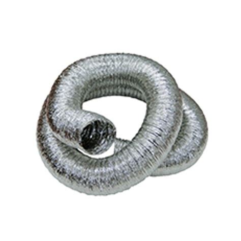 Conduit souple aluminium type T ALU Ø 80 et 125 mm Réseau VMC