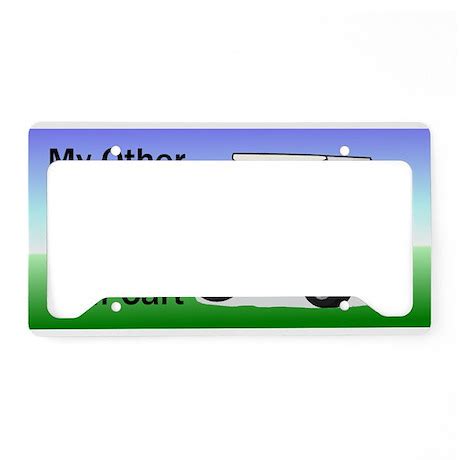 Golf cart License Plate Holder by MuggleFunds