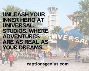 Best Universal Studios Captions For Instagram