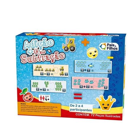 Jogos De Adicao E Subtracao - Jogo Educativo - Adição e Subtração - Pais & Filhos - Jogos Educativos ...