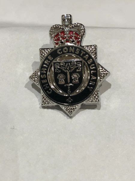 Cheshire Constabulary tie pin / lapel badge | enforcement supplies.com