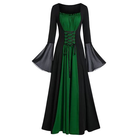 Joau Halloween Costume, Womens Gothic Court Medieval Renissance Ball