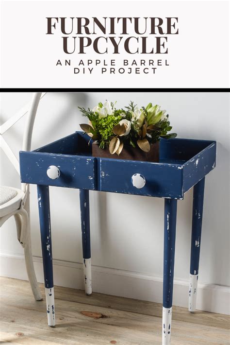 Applebarrelcrafts Repurpose A Drawer Into A Chic End Table Make The