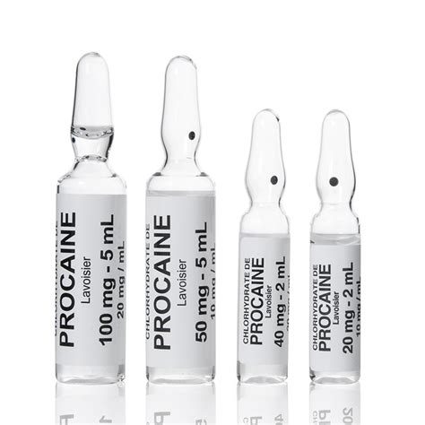 Procaine Hydrochloride 1 2 Injectable Ampoule Lavoisier