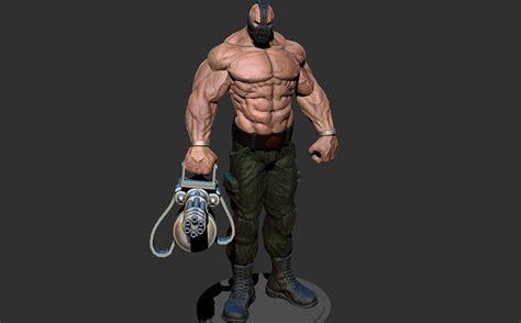 Bane Batman 3d Model 3d Printable Cgtrader