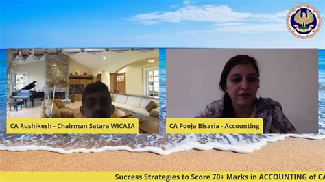 Success Strategies To Score Marks In Ca Exams Ca Foundation Youtube