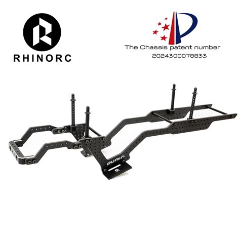 Rhinorc Yue Lcg Sporty Rc Crawler Chassis Full Kit With Capra Axles Driver Shaft Gear Box