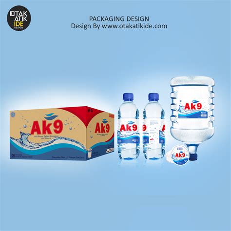 Desain Branding Kemasan Produk Air Mineral Otakatikide Jasa Desain