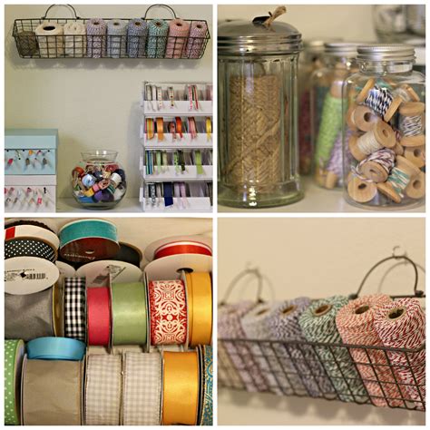 Craft Supplies Storage - Organize and Decorate Everything