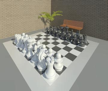 Object Giant Chess Set Stivi