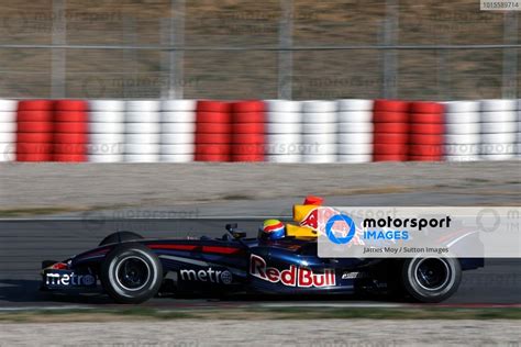 Mark Webber Aus Red Bull Racing Rb3 Formula One Testing Day Two