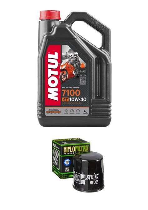 Zestaw Serwisowy Olej Motul 7100 Filtr Oleju Do Honda XRV 750 Africa