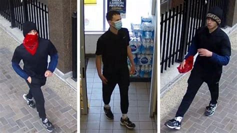 Police Release Pictures Of Suspect Wanted In String Of Downtown Calgary