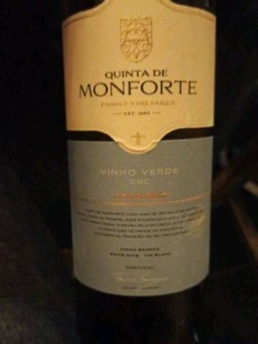 Quinta De Monforte Loureiro Vivino US