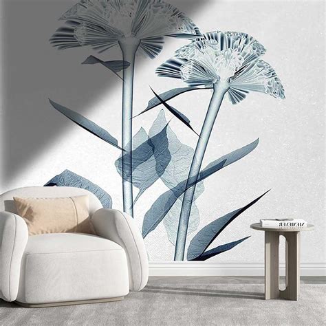 Yanfenqi Stick And Peel Wallpaper Flower Wall Paper Wall Decor