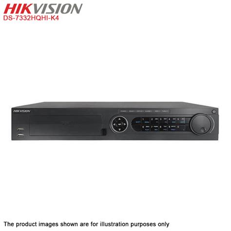 Hikvision DS 7332HQHI K4 32 Channel Up To 4MP Turbo HD TVI AHD CVI CVBS